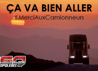 Le courage des camionneurs en tant de crise: ça va bien aller!