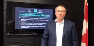 Le député fédéral de la circonscription de Mégantic-L’Érable, Luc Berthold, envoie un message aux camionneurs et camionneuses :
