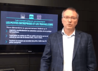 Le député fédéral de la circonscription de Mégantic-L’Érable, Luc Berthold, envoie un message aux camionneurs et camionneuses :