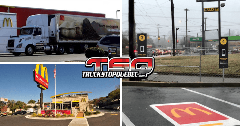 Covid-19 : McDonald&rsquo;s Canada accomode les camionneurs