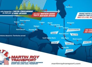 Martin Roy Transport: Département de logistique en fonction