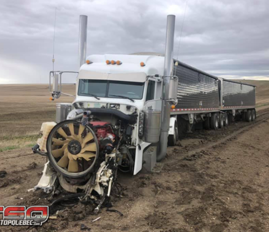 Un remorquage à l’aide d’un tracteur agricole assez coûteux