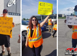 Manifestation étudiante au CFTR de Mirabel : « On veut travailler! »
