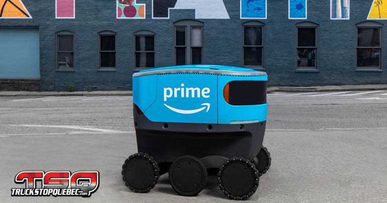 Les robots de livraison Amazon à l&rsquo;essai dans de nouveaux environnements