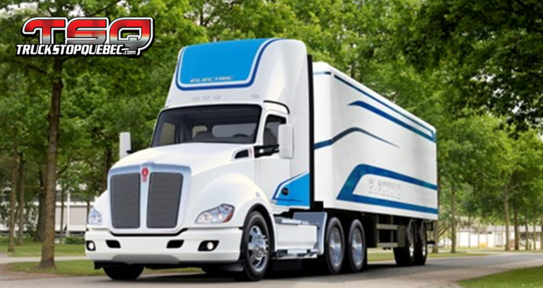 Kenworth fait l&rsquo;annonce de son premier T680 électrique à batterie de classe 8