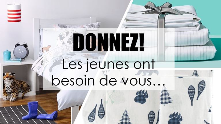 Centre Jeunesse de Montréal : Donnez, d&rsquo;un coeur à un autre