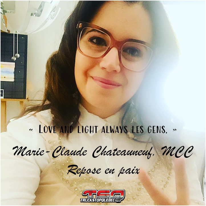 Marie-Claude Châteauneuf « MCC » s&rsquo;éteint; un départ qui nous laisse sans mots