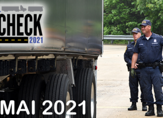 C’est parti pour le Roadcheck international du 4 au 6 mai: accent sur l’éclairage et les heures de service