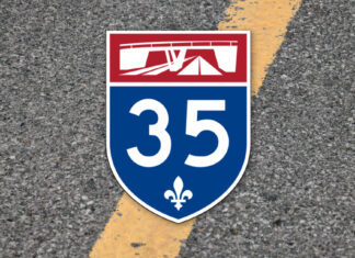 Autoroute 35 : Fermeture temporaire d’un tronçon du chemin Champlain, à Saint-Armand