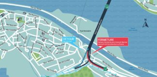 Rampe d’accès du pont Honoré-Mercier : fermeture complète dans la nuit du 9 juin