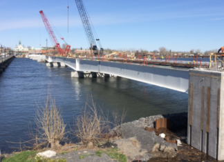 Fin des travaux de reconstruction du pont Gouin