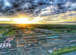 Groupe Robert : la construction de l’entrepôt va bon train