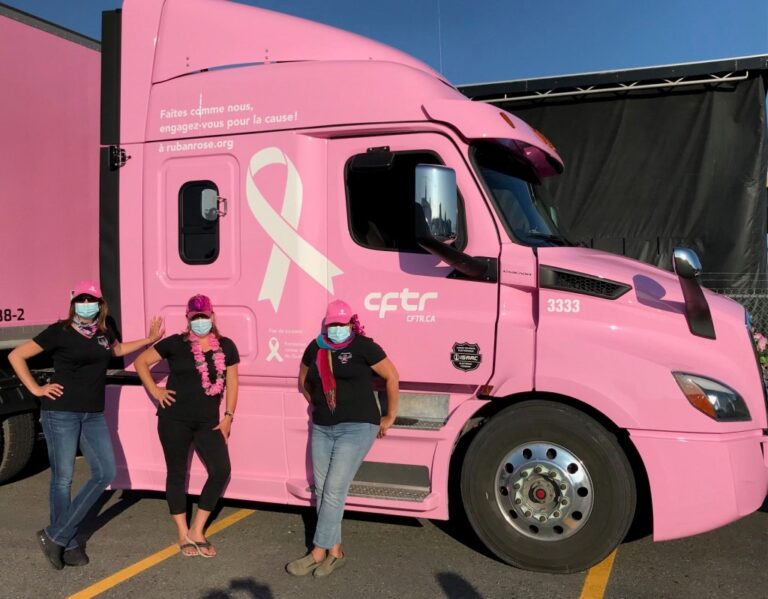 Ride de Filles 2021 : les centres de formation en transport étaient du convoi