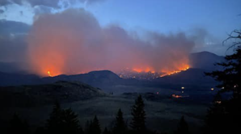Feux de forêt: la Colombie-Britannique déclare l’état d’urgence