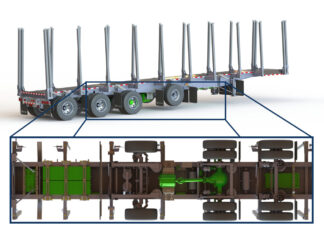 FPInnovations va de l’avant avec des camions forestiers hybrides diesels-électriques