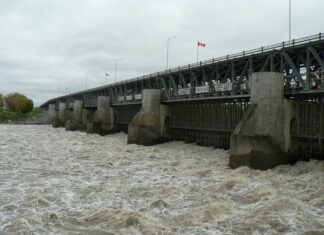 Fermetures de voie sur le pont de l’écluse et du barrage St. Andrews