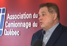 L’Association du camionnage du Québec demande l’abolition de la PCRE