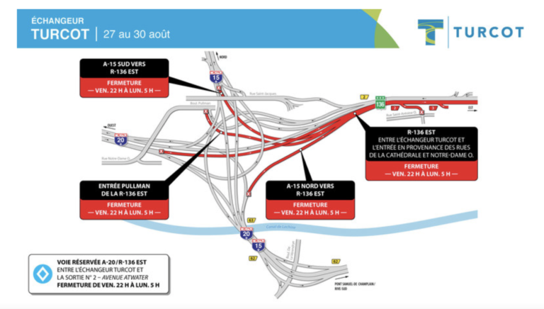 Projet Turcot : des travaux à venir