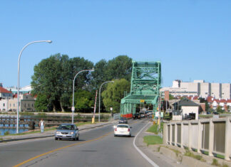 Fermeture de voie sur le pont-jetée LaSalle