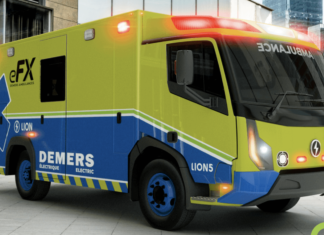Place à l’ambulance 100% électrique