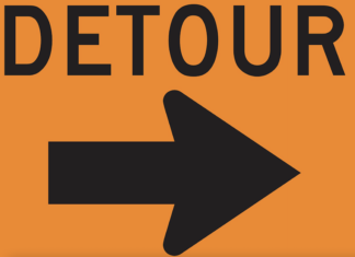 Avis aux camionneurs concernant la fermeture du pont des Piles