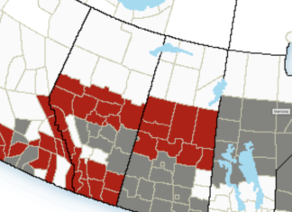 Conditions hivernales dangereuses en Saskatchewan et en Alberta