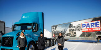 Le Groupe Morneau déploie le premier Volvo VNR Electric en configuration tandem au Canada