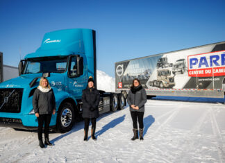 Le Groupe Morneau déploie le premier Volvo VNR Electric en configuration tandem au Canada