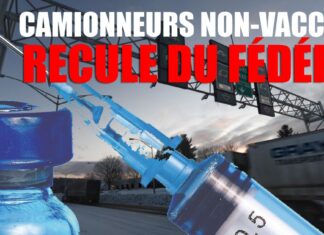 Vaccination des camionneurs: le fédéral recule