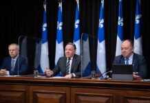 François Legault présente un plan de déconfinement