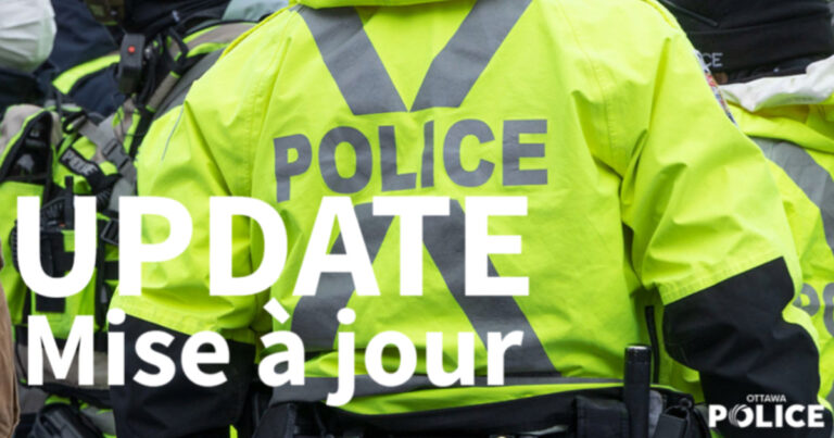 La manifestation d’Ottawa est terminée