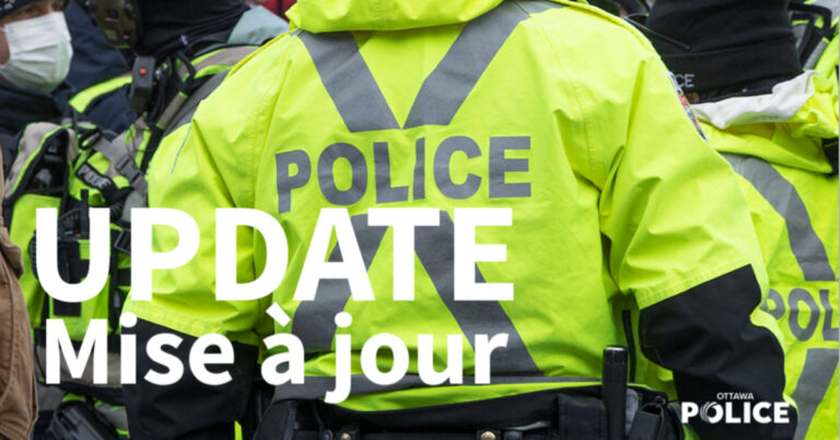 Ottawa: 21 arrestations (14h20)