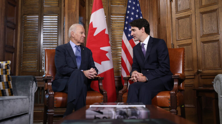 Frontière : Justin Trudeau a parlé avec Joe Biden
