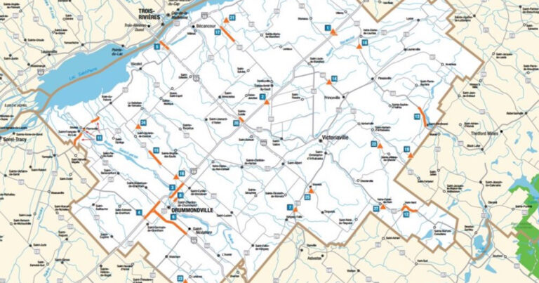 Investissement de 176 M$ pour les routes du Centre-du-Québec