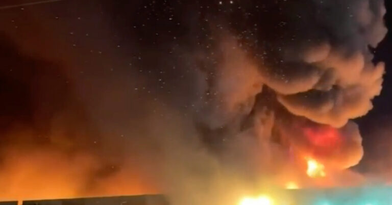 Incendie à Salinas