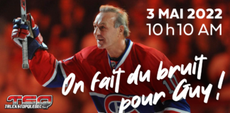 Le 3 mai à 10h10: On fait du bruit pour Guy!