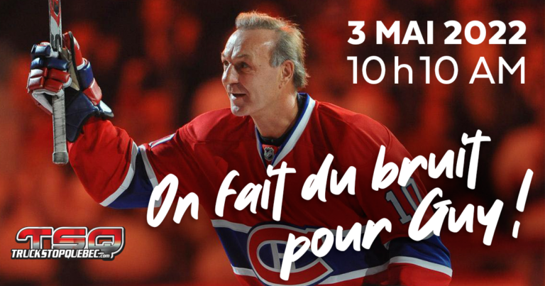 Le 3 mai à 10h10: On fait du bruit pour Guy!