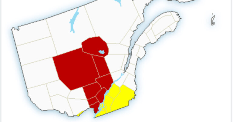 Veille d’orages violents sur le sud du Québec