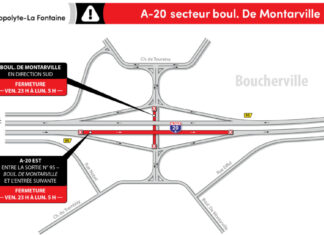 Réfection majeure du tunnel Louis-Hippolyte-La Fontaine du 15 au 18 juillet