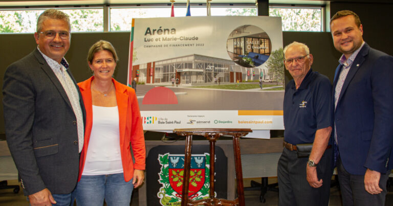 Simard Suspensions devient présentateur principal de l’aréna de Baie-Saint-Paul