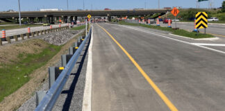 440 et 15 à Laval : La première phase des travaux dans l’échangeur est complétée