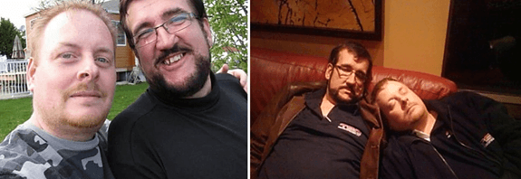 Jean-Claude Richard et Benoit Therrien, et une amitié de longue date!