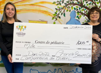 Chanelle «ChaCha» Beaudin se fait généreuse
