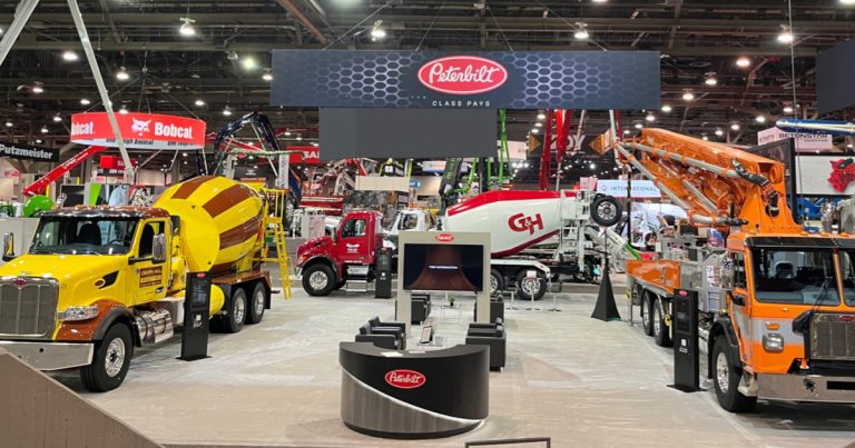 De nouveaux modèles Peterbilt pour l’industrie du béton