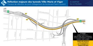 Tunnels Ville-Marie et Viger : Une nouvelle phase de travaux s’amorce
