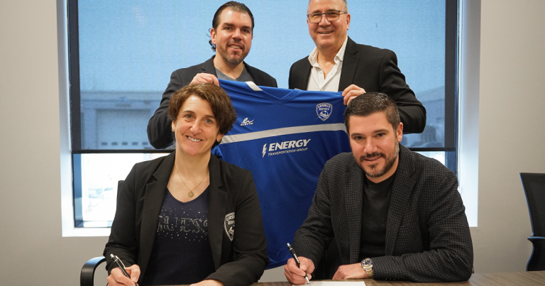 ENERGY devient le principal partenaire financier du club de football mineur de LaSalle