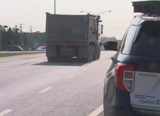 Opération de Sensibilisation pour la Sécurité Routière à Bécancour