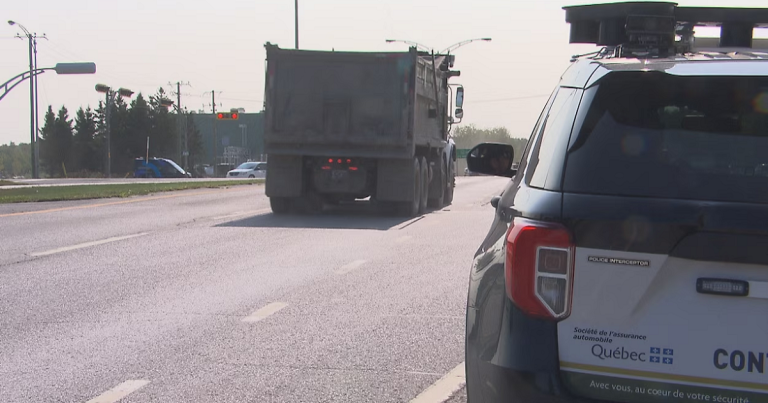 Opération de Sensibilisation pour la Sécurité Routière à Bécancour