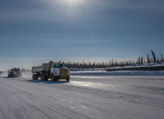 Impacts des changements climatiques sur les routes de glace