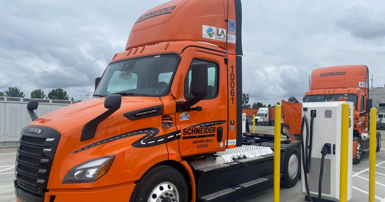 Un million de miles sans émissions pour Schneider National